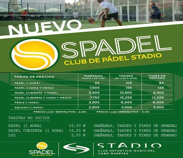 Spadel - Club de Padel Stadio — instalación deportiva