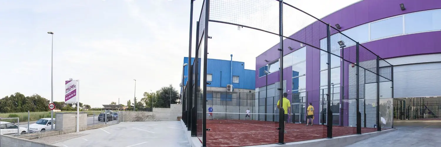 Pàdel Riudellots — instalación deportiva