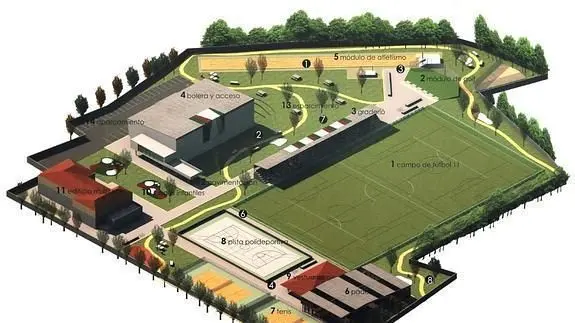 Centro Social Santiago Galas — instalación deportiva