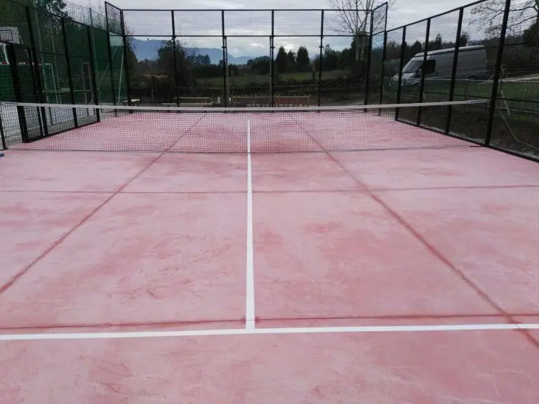 Pista de padel Camping Villaviciosa — instalación deportiva