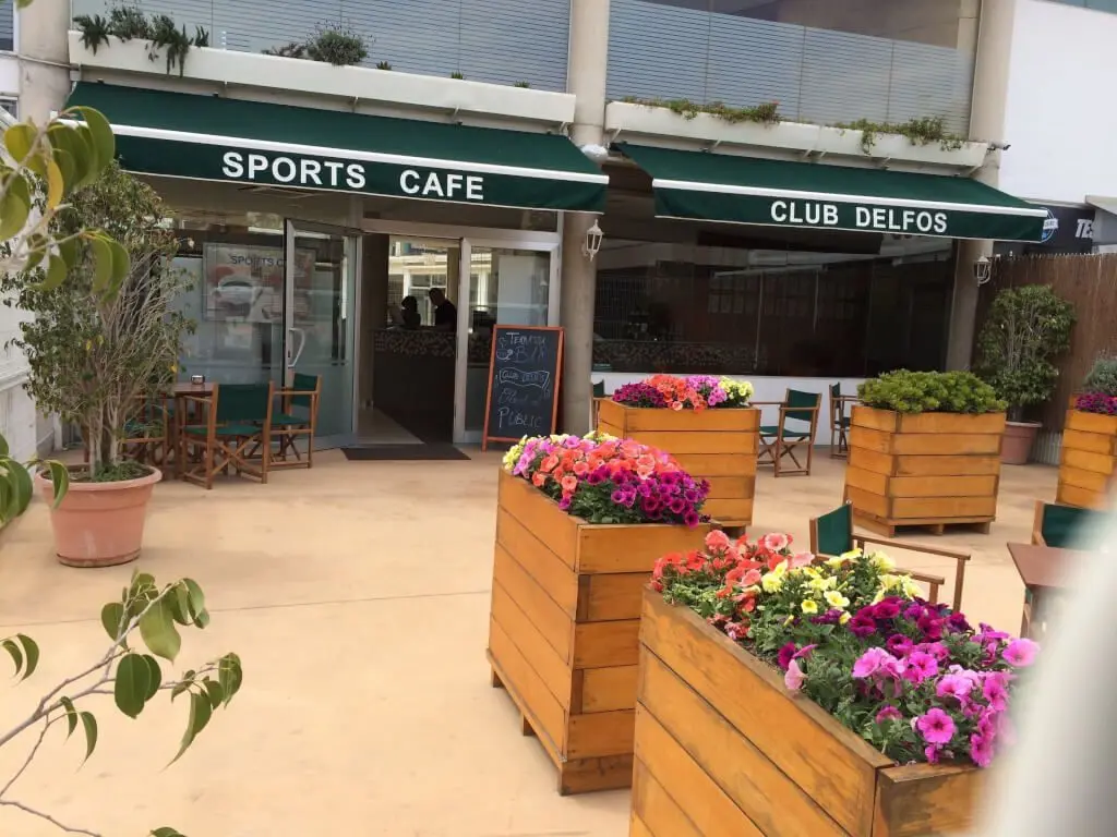 Club Delfos — instalación deportiva