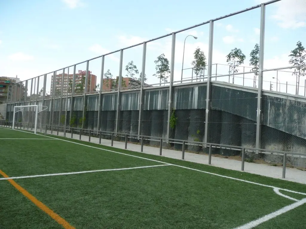 Campos Madrid Rio — instalación deportiva