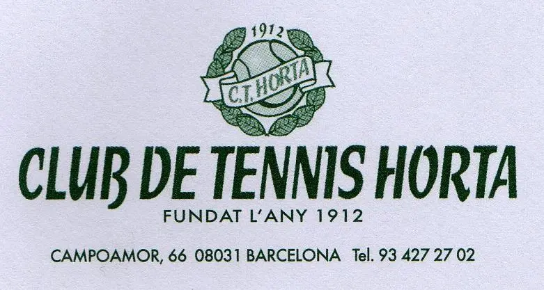 Club de Tenis Horta 1912 — instalación deportiva