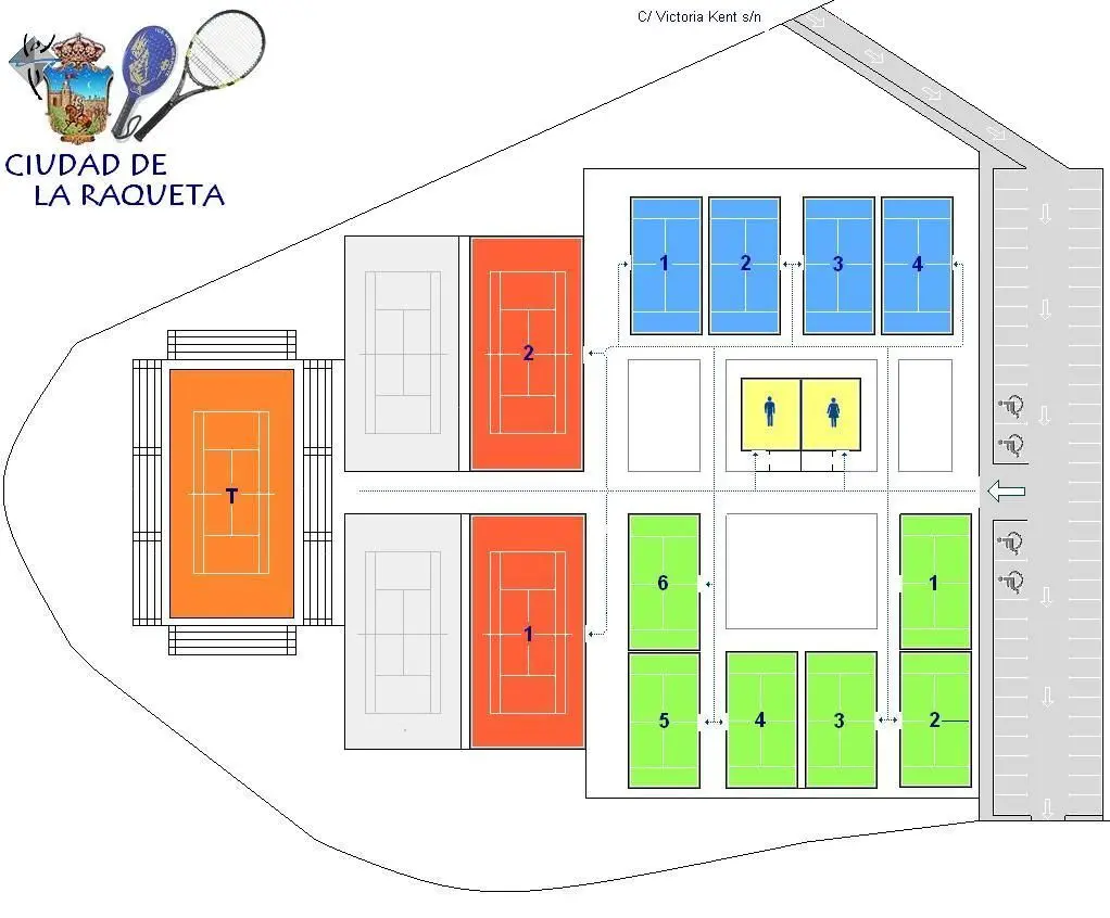 Ciudad de la Raqueta de Guadalajara — instalación deportiva